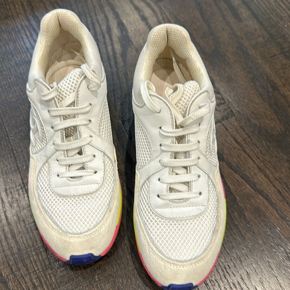 Used channel  sneakers